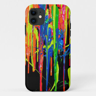 Dripping Paint iPhone 11 Case
