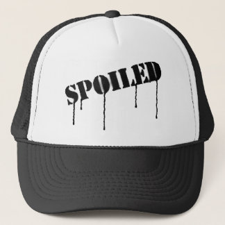 Dripping paint "spoiled" cap
