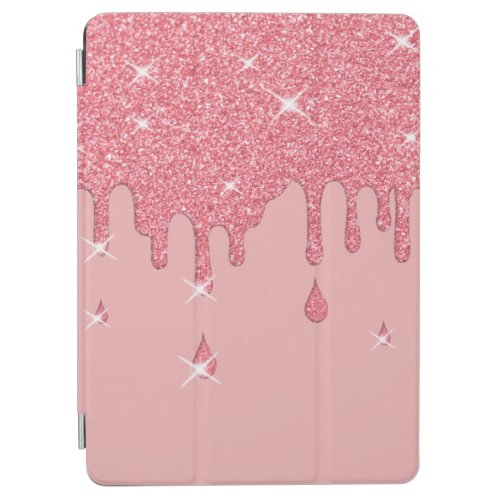 Dripping Pink Glitter Effect  Sparkles iPad Air Cover