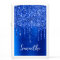 Dripping Royal Blue Glitter Glam Name