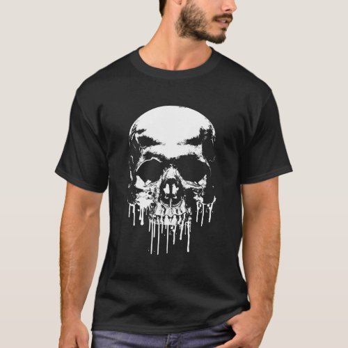 Dripping Skull747png747 T_Shirt