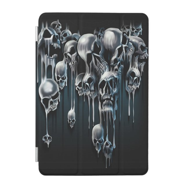 Dripping Skulls iPad Mini Cover (Front)