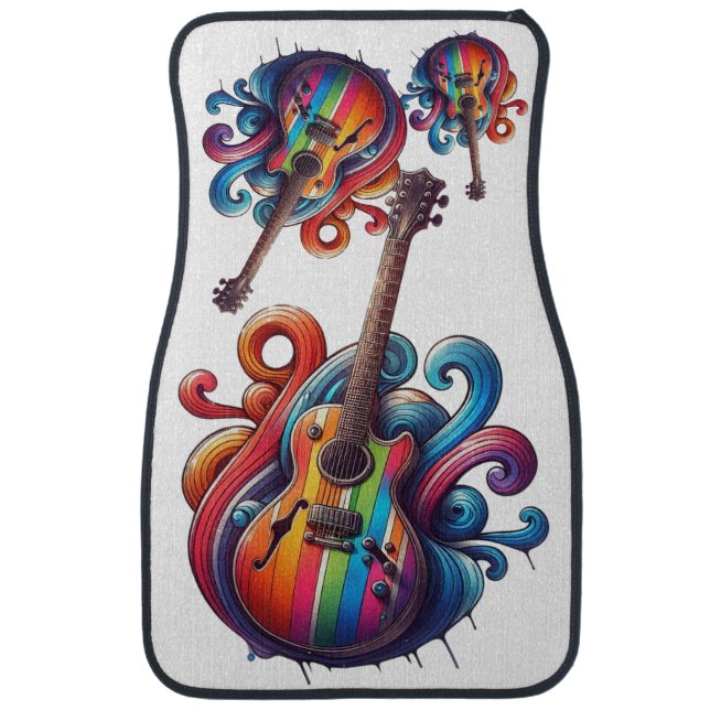 Dripping Sound Car Floor Mat (Front)