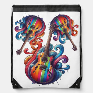 Dripping Sound Drawstring Bag