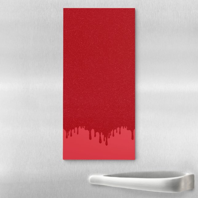 Dripping Tomato Red Magnetic Pad – Customizable (In Situ)