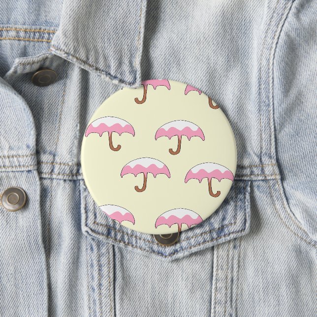 dripping umbrella pattern button (In Situ)