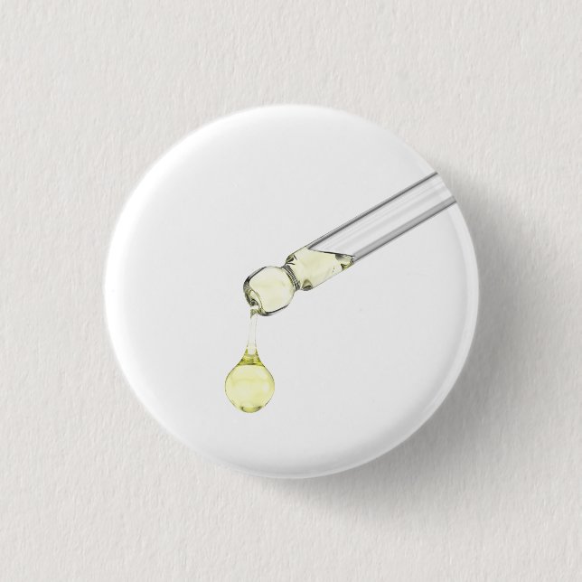 Dripping yellow serum from a pipette button (Front)
