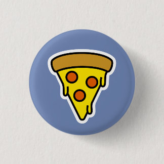 Drippy Pizza Pinback Button