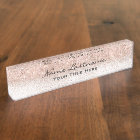 Drips Glitter Effect Rose Esthetician Beauty Spark