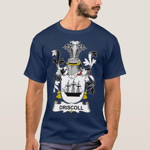 Driscoll Coat of Arms  Family Crest T_Shirt