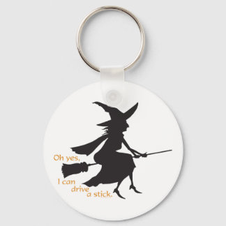 Drive a Stick Keychain