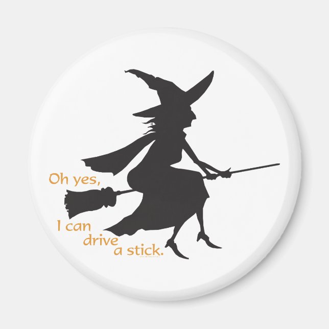 Drive a Stick Magnet (Front)