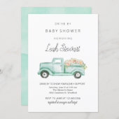 Drive By Baby Shower Invitation (Front/Back)