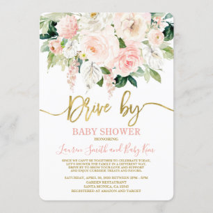 Drive by Baby Shower Invitation