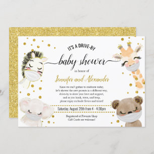 Drive-by Baby Shower Invitation
