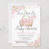 Drive By Baby Shower Parade Invitation (Front)