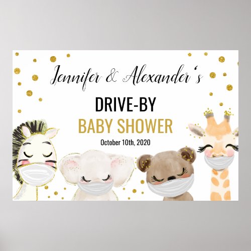 Drive_by Baby Shower Poster