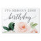 Drive-by Birthday Blushing Blooms Yard Sign