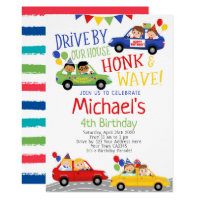 Drive By, Birthday Parade Invitation