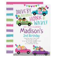 Drive By, Birthday Parade Invitation