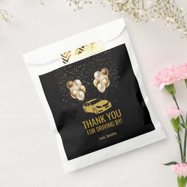 Drive by Birthday Party Parade Favor Bag (Sealed)