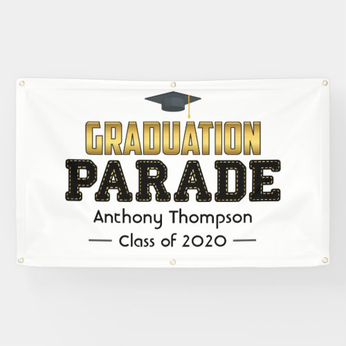 Drive By Graduation Parade Banner