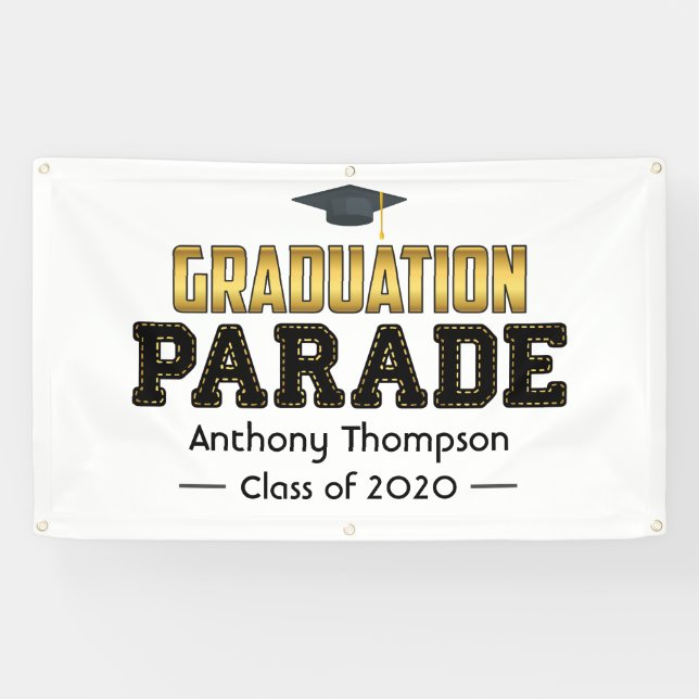 Drive By Graduation Parade Banner (Horizontal)