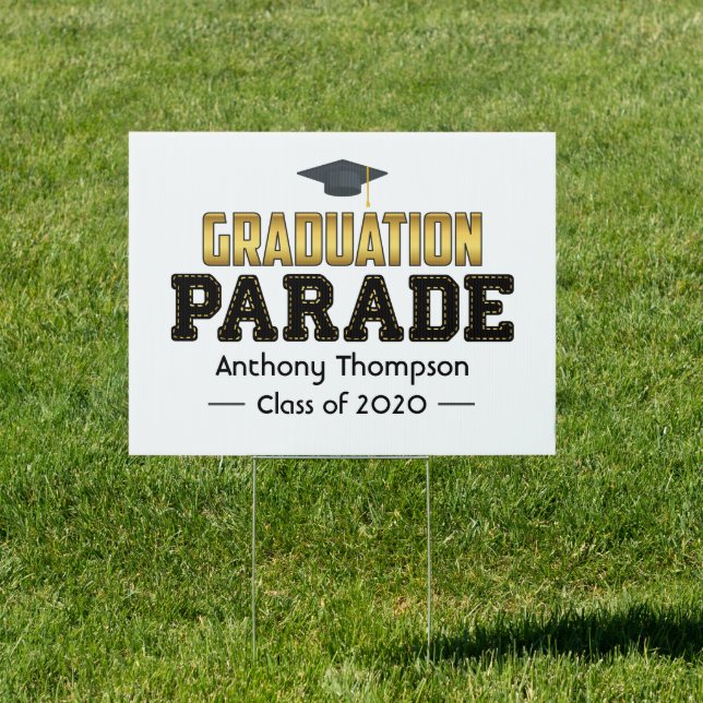 Drive By Graduation Parade Sign (Insitu)