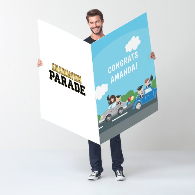 Drive By Graduation Party Card (In Situ)