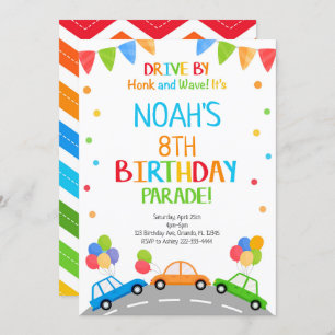 Drive By Invitation, Birthday Invites