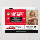 Drive By Parade, 2020 Graduation Party Announcement (Front/Back)