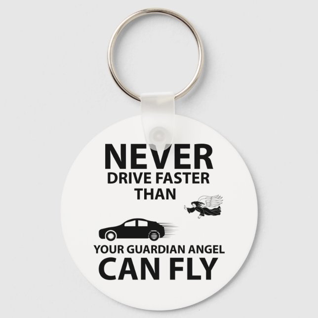 Drive carefully keychain (Front)