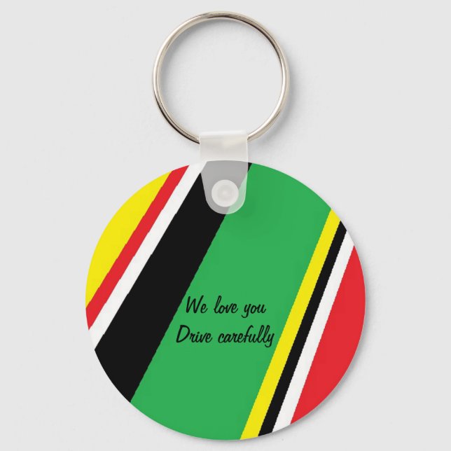 Drive carefully keychains (Front)