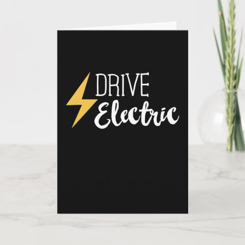 Drive Electric _ EV Cars Vehicle Gift Card