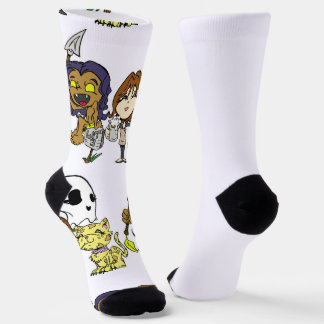 Drive-In Family Toon Style Socks