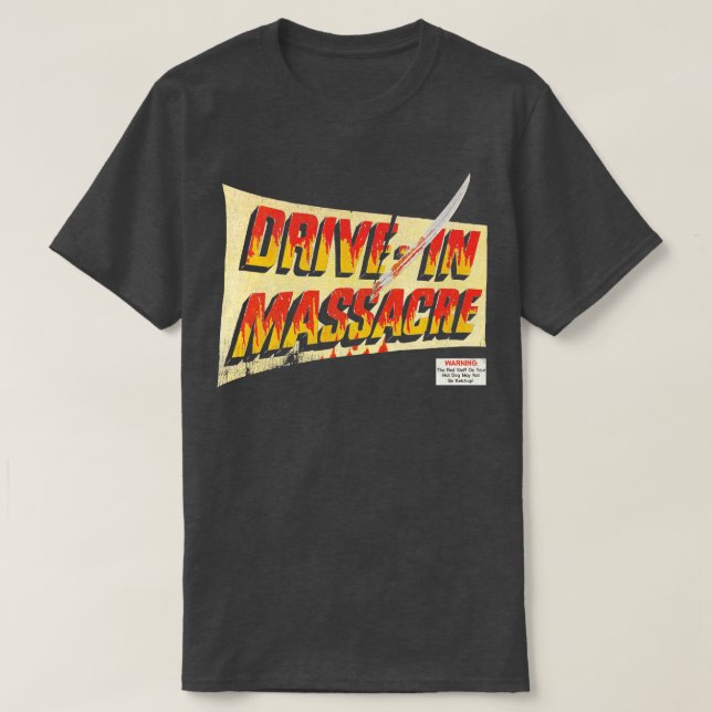 Drive In Massacre 1976 T-Shirt (Design Front)