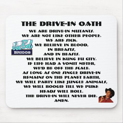 Drive_In Oath Mousepad