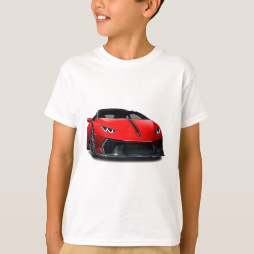  Drive in Style Car Logo Print T_shirt