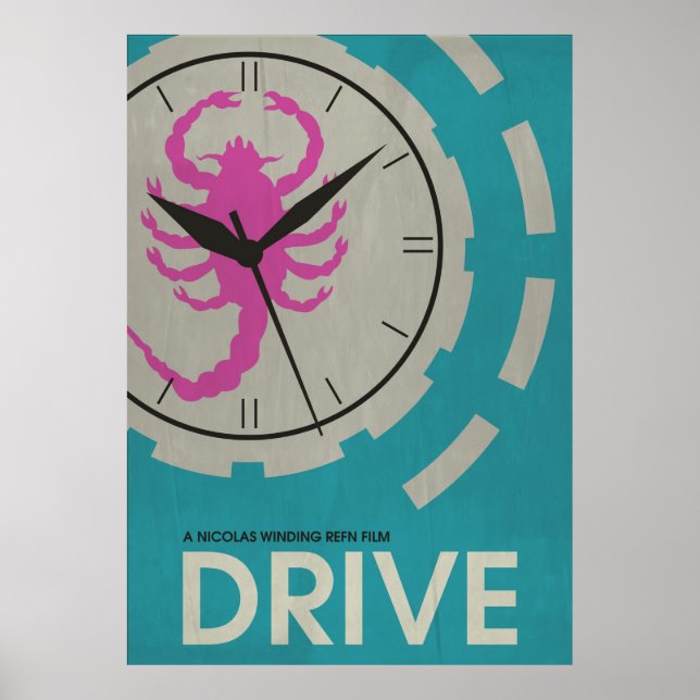 Drive - Original Minimalist Movie Poster (Front)