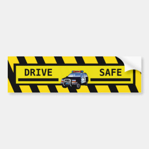 DRIVE SAFE BUMPER STICKER