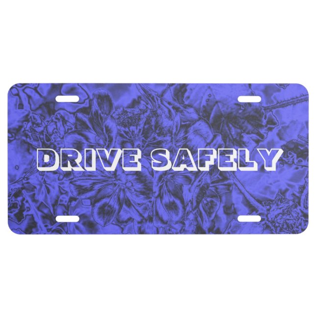 Drive Safely License Plate (Front)