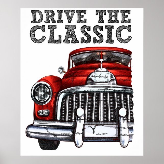 drive the classic-convertte car 2 poster (Front)