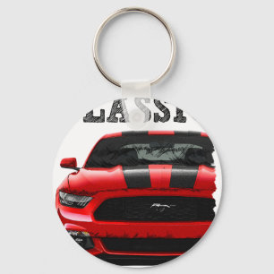 drive the classic-ford mustang keychain