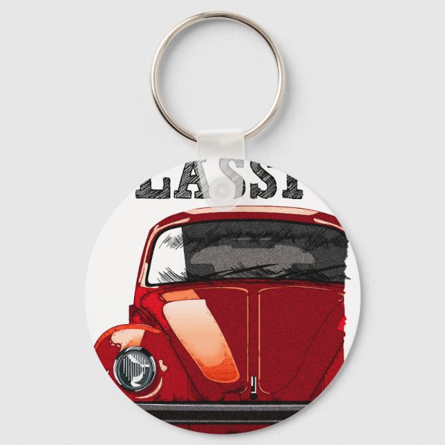 drive the classic-vw beetle keychain (Front)