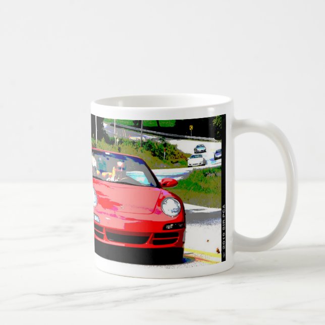 Drive Time Near Birdseye, Indiana Coffee Mug (Right)