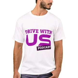 Drive With Us Podcast - Light Purple T-Shirt