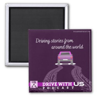 Drive With Us Podcast Magnet
