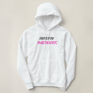 Driven By Hardwork Cute Matching Couple Women Hoodie