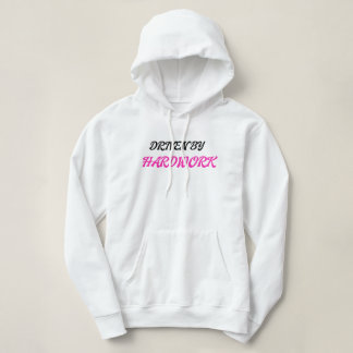 Driven By Hardwork Cute Matching Couple Women Hoodie