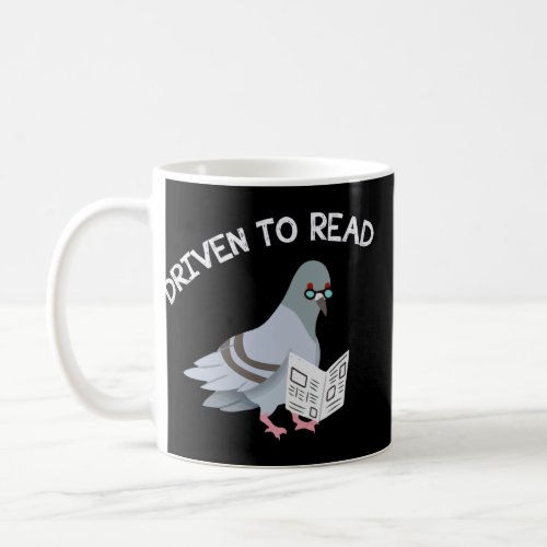 Driven Read Bird Library Reading Books Reader  Coffee Mug